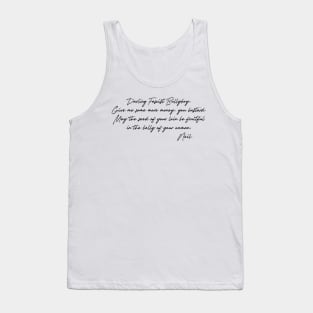 Darling Fascist Bullyboy - Young Ones 80s TV Quote Tank Top